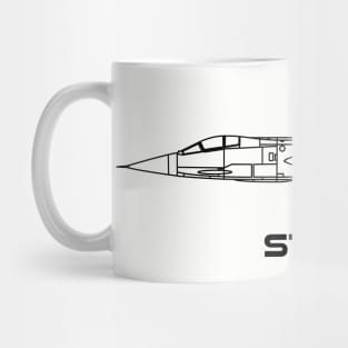 Lockheed F-104 Starfighter Mug